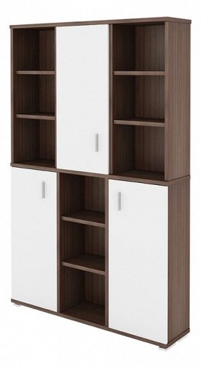 Шкаф книжный Домино ПУ-40-3 в Когалыме - kogalym.ok-mebel.com | фото