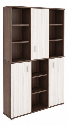 Шкаф книжный Домино ПУ-40-3 в Когалыме - kogalym.ok-mebel.com | фото
