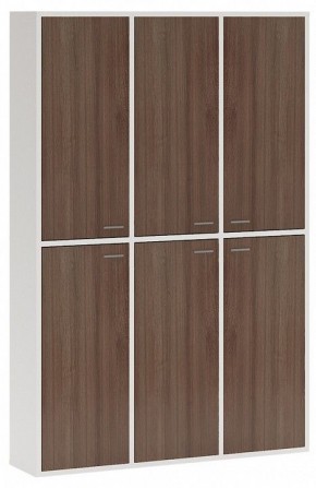 Шкаф книжный Домино СУ(ш3в2)+6ФГ в Когалыме - kogalym.ok-mebel.com | фото