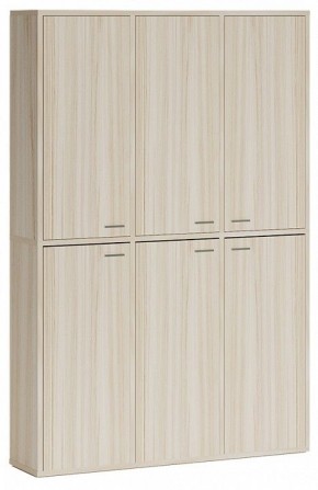 Шкаф книжный Домино СУ(ш3в2)+6ФГ в Когалыме - kogalym.ok-mebel.com | фото