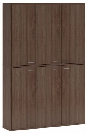 Шкаф книжный Домино СУ(ш3в2)+6ФГ в Когалыме - kogalym.ok-mebel.com | фото
