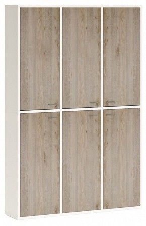 Шкаф книжный Домино СУ(ш3в2)+6ФГ в Когалыме - kogalym.ok-mebel.com | фото