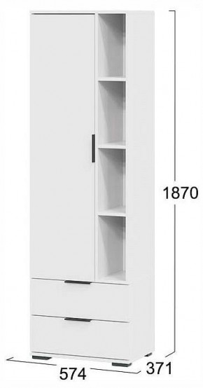 Шкаф комбинированный Агата в Когалыме - kogalym.ok-mebel.com | фото 4