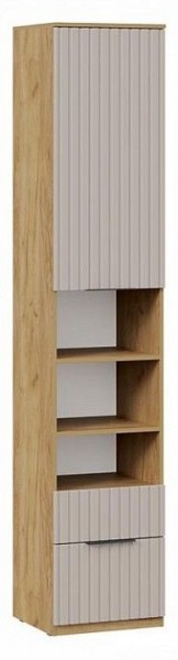 Шкаф комбинированный Хилтон Исп. 2 в Когалыме - kogalym.ok-mebel.com | фото 2