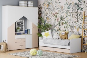 Шкаф комбинированный НМ 041.45 "Банни" (Бисквит) в Когалыме - kogalym.ok-mebel.com | фото 3