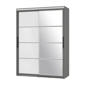 Шкаф-купе Крафт-6 1.6 м ШКК-06 (графит) в Когалыме - kogalym.ok-mebel.com | фото 3