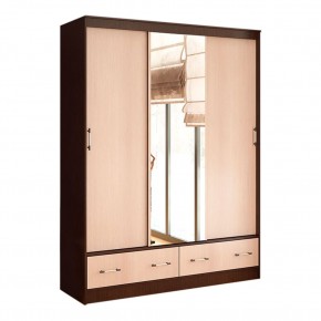 Шкаф-купе Модерн-2 1,5 м (венге/лоредо) в Когалыме - kogalym.ok-mebel.com | фото 1