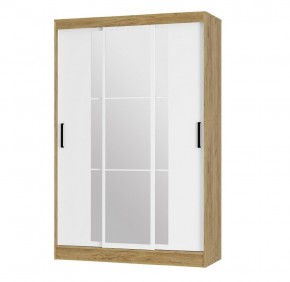 Шкаф-купе Тайм ШКК-03 (крафт/белый) в Когалыме - kogalym.ok-mebel.com | фото
