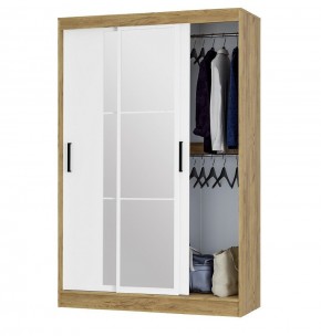 Шкаф-купе Тайм ШКК-03 (крафт/белый) в Когалыме - kogalym.ok-mebel.com | фото 2