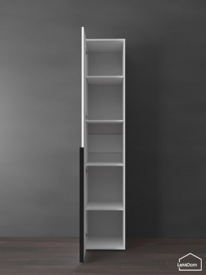 Шкаф Linnea MHR-1-2 2050х400х510 (Белый-М 11.1.2) в Когалыме - kogalym.ok-mebel.com | фото 4