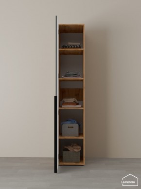 Шкаф Linnea MHR-1-2 2050х400х510 (ДВ-М 11.1.25) в Когалыме - kogalym.ok-mebel.com | фото 4