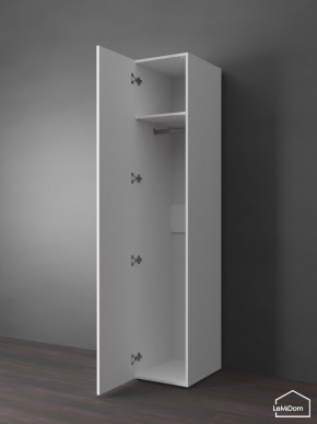 Шкаф Linnea MHR-1PO 2050х400х510 (Белый-М 11.1.1) в Когалыме - kogalym.ok-mebel.com | фото 4