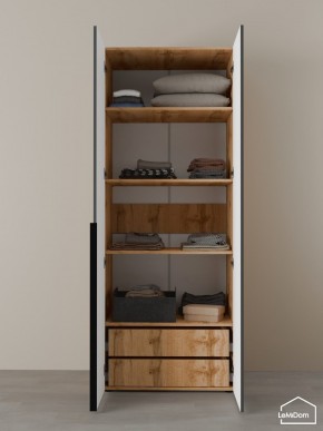 Шкаф Linnea MHR-2-4 2050х800х510 (ДВ-М 11.1.25) в Когалыме - kogalym.ok-mebel.com | фото 5