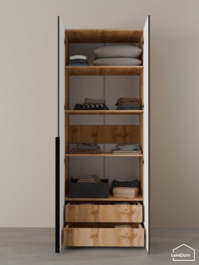 Шкаф Linnea MHR-2-4 2050х800х510 (ДВ-М 11.1.25) в Когалыме - kogalym.ok-mebel.com | фото 6