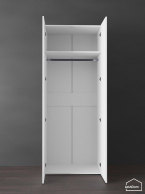 Шкаф Linnea MHR-2PO 2050х800х510 (Белый-М 11.1.1) в Когалыме - kogalym.ok-mebel.com | фото 4