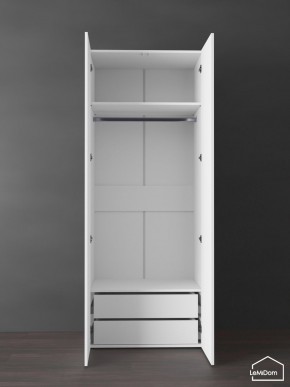 Шкаф Linnea MHR-2PO-3 2050х800х510 (Белый-М 11.1.1) в Когалыме - kogalym.ok-mebel.com | фото 4