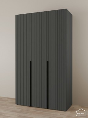 Шкаф Linnea MHR-3-1 2050х1200х510 (Графит-М 11.1.25) в Когалыме - kogalym.ok-mebel.com | фото