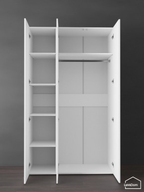 Шкаф Linnea MHR-3PO-1 2050х1200х510 (Белый-М 11.1.2) в Когалыме - kogalym.ok-mebel.com | фото 5