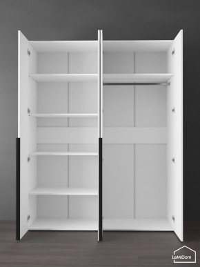 Шкаф Linnea MHR-4-1 2050х1600х510 (Белый-М 11.1.2) в Когалыме - kogalym.ok-mebel.com | фото 4