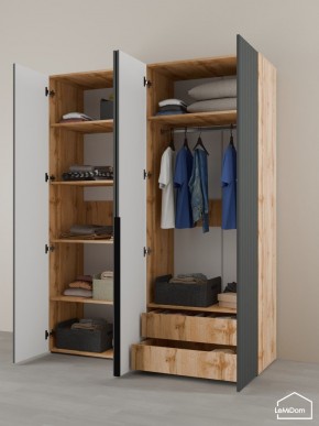 Шкаф Linnea MHR-4-2 2050х1600х510 (ДВ-М 11.1.25) в Когалыме - kogalym.ok-mebel.com | фото 5