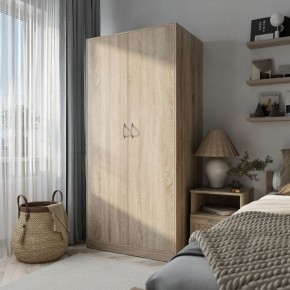 Шкаф ОРИОН двухдверный, цвет Дуб Сонома в Когалыме - kogalym.ok-mebel.com | фото 4