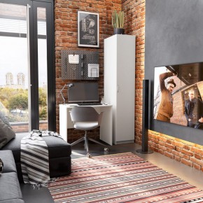 Шкаф ОРИОН однодверный, цвет белый в Когалыме - kogalym.ok-mebel.com | фото 4