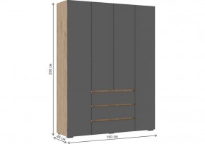 Шкаф платяной Элла в Когалыме - kogalym.ok-mebel.com | фото 3