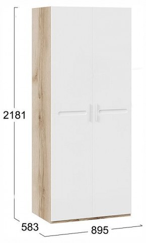 Шкаф платяной Фьюжн ТД-260.07.02 в Когалыме - kogalym.ok-mebel.com | фото 4