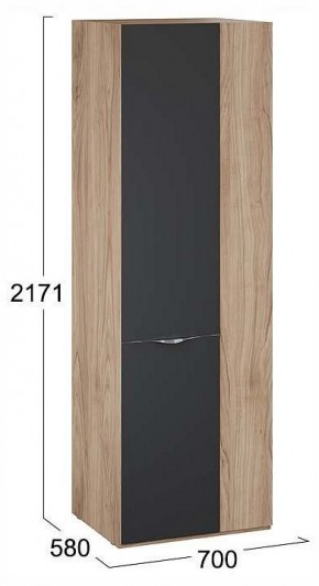 Шкаф платяной Глосс СМ-319.07.006 в Когалыме - kogalym.ok-mebel.com | фото 4