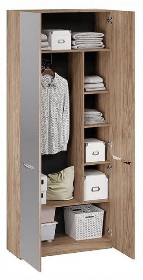 Шкаф платяной Глосс СМ-319.07.015 в Когалыме - kogalym.ok-mebel.com | фото 2