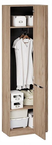 Шкаф платяной Глосс СМ-319.07.016 в Когалыме - kogalym.ok-mebel.com | фото 2
