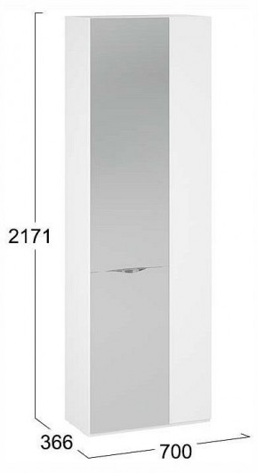 Шкаф платяной Глосс СМ-319.07.017 в Когалыме - kogalym.ok-mebel.com | фото 4