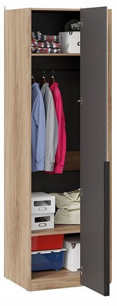 Шкаф платяной Порто СМ-393.07.007 в Когалыме - kogalym.ok-mebel.com | фото 2