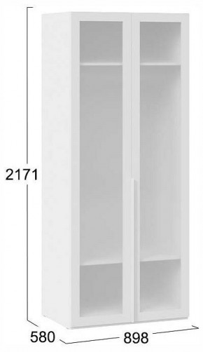 Шкаф платяной Порто СМ-393.07.009 в Когалыме - kogalym.ok-mebel.com | фото 3