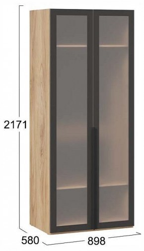 Шкаф платяной Порто СМ-393.07.009 в Когалыме - kogalym.ok-mebel.com | фото 2