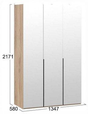 Шкаф платяной Порто СМ-393.07.111 в Когалыме - kogalym.ok-mebel.com | фото 3