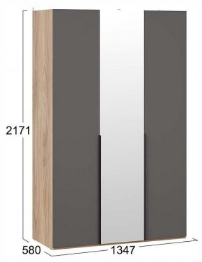 Шкаф платяной Порто СМ-393.07.112 в Когалыме - kogalym.ok-mebel.com | фото 3