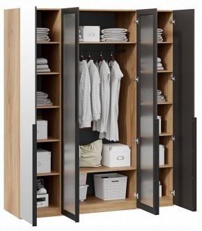 Шкаф платяной Порто СМ-393.07.115 в Когалыме - kogalym.ok-mebel.com | фото 2