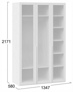 Шкаф платяной Порто СМ-393.07.117 в Когалыме - kogalym.ok-mebel.com | фото 4