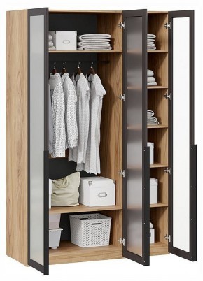 Шкаф платяной Порто СМ-393.07.117 в Когалыме - kogalym.ok-mebel.com | фото 2