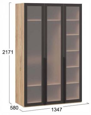 Шкаф платяной Порто СМ-393.07.117 в Когалыме - kogalym.ok-mebel.com | фото 4