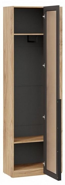 Шкаф платяной Порто СМ-393.07.233 в Когалыме - kogalym.ok-mebel.com | фото 2
