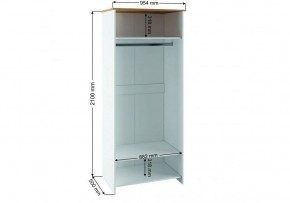 Шкаф платяной Теодора в Когалыме - kogalym.ok-mebel.com | фото 3