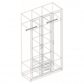 Шкаф "ДА-01" Александрия в Когалыме - kogalym.ok-mebel.com | фото 2