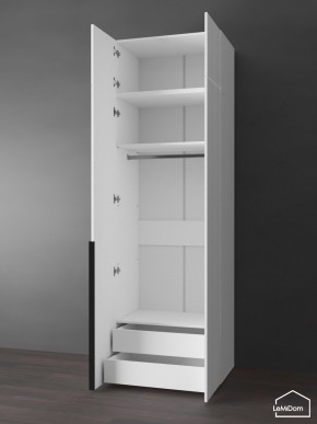 Шкаф с антресолью Linnea MHR-2A-3 2450х800х510 (Белый-М 11.1.2) в Когалыме - kogalym.ok-mebel.com | фото 5