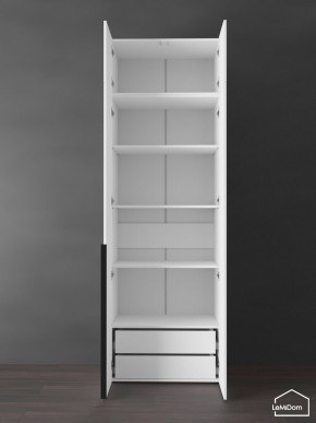 Шкаф с антресолью Linnea MHR-2A-4 2450х800х510 (Белый-М 11.1.2) в Когалыме - kogalym.ok-mebel.com | фото 6