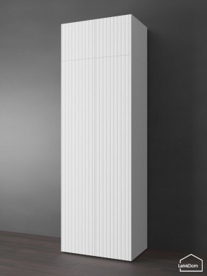 Шкаф с антресолью Linnea MHR-2POA-2 2450х800х510 (Белый-М 11.1.1) в Когалыме - kogalym.ok-mebel.com | фото