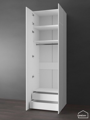 Шкаф с антресолью Linnea MHR-2POA-3 2450х800х510 (Белый-М 11.1.2) в Когалыме - kogalym.ok-mebel.com | фото 6