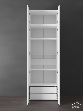 Шкаф с антресолью Linnea MHR-2POA-4 2450х800х510 (Белый-М 11.1.1) в Когалыме - kogalym.ok-mebel.com | фото 6