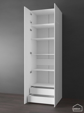 Шкаф с антресолью Linnea MHR-2POA-4 2450х800х510 (Белый-М 11.1.2) в Когалыме - kogalym.ok-mebel.com | фото 5
